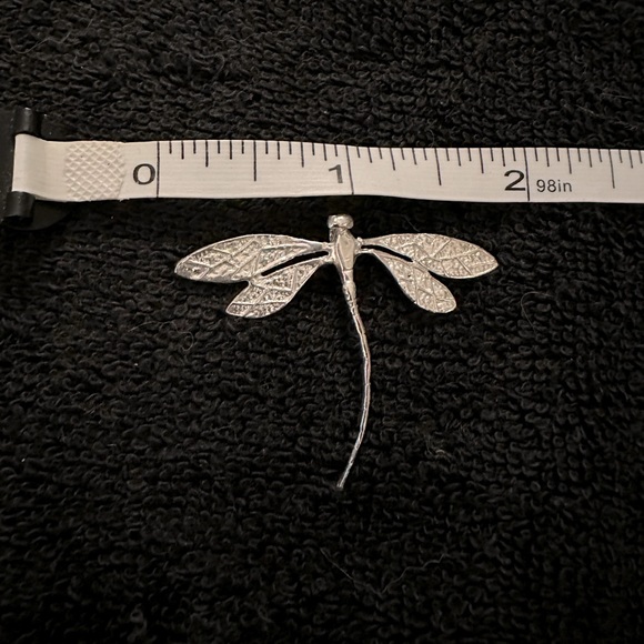 Sterling Silver Dragonfly Pendant - Picture 5 of 5